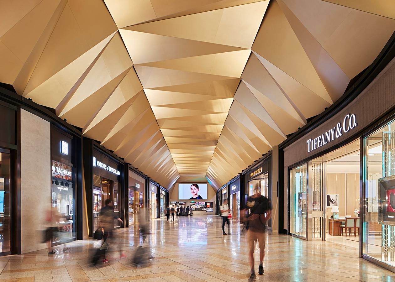 Melbourne Airport T2 Luxury Retail