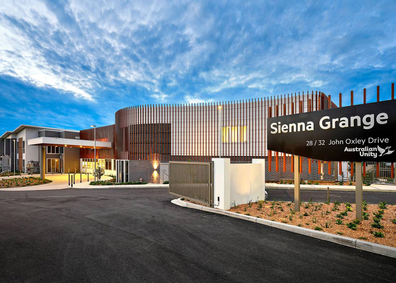 Sienna Grange Residential Aged Care Facility Project 1